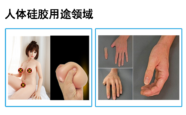 人體硅膠用途應用于哪些領域？