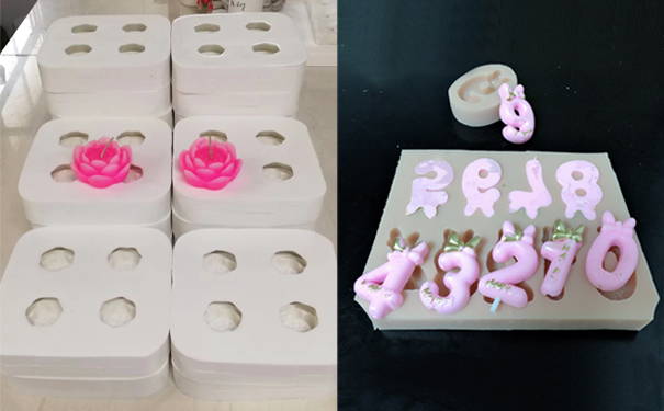 蠟燭模具用什么硅膠制作？